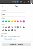 Firefox Multi-Account Containers – panneau – Case 'Limit to Designated Site' cochée