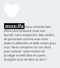 Faites un don à Mozilla